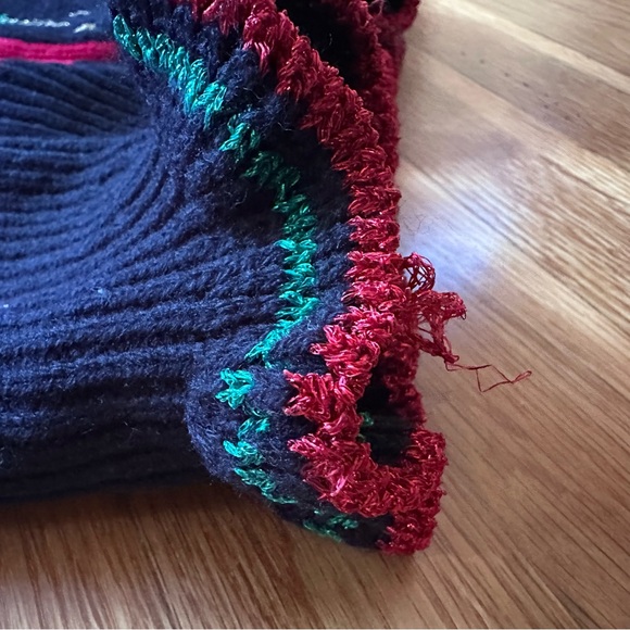 99 Jane Street Women Medium OH SNAP Gingerbread Man Ugly Christmas Sweater Vest - Picture 10 of 12